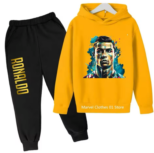 2024 Ronaldo CR7 Kids TrackSuit Sets Top Quality Extras