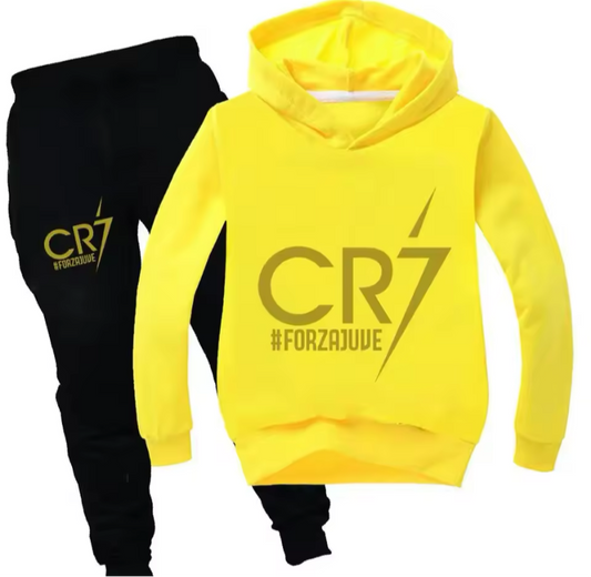 2024 Ronaldo CR7 Kids TrackSuit Sets Top Quality Extras