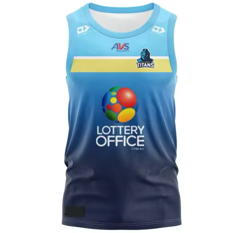 2024 Gold Coast Titans Adults Singlets Top Quality