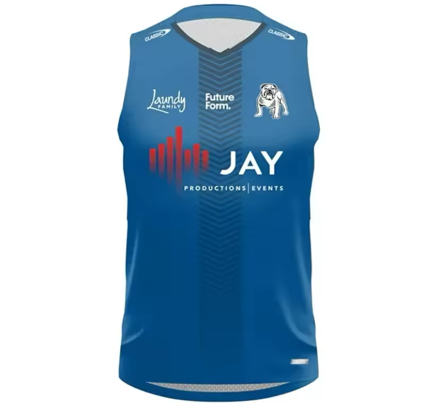 2024 Canterbury Bulldogs Adults Singlet Top Quality