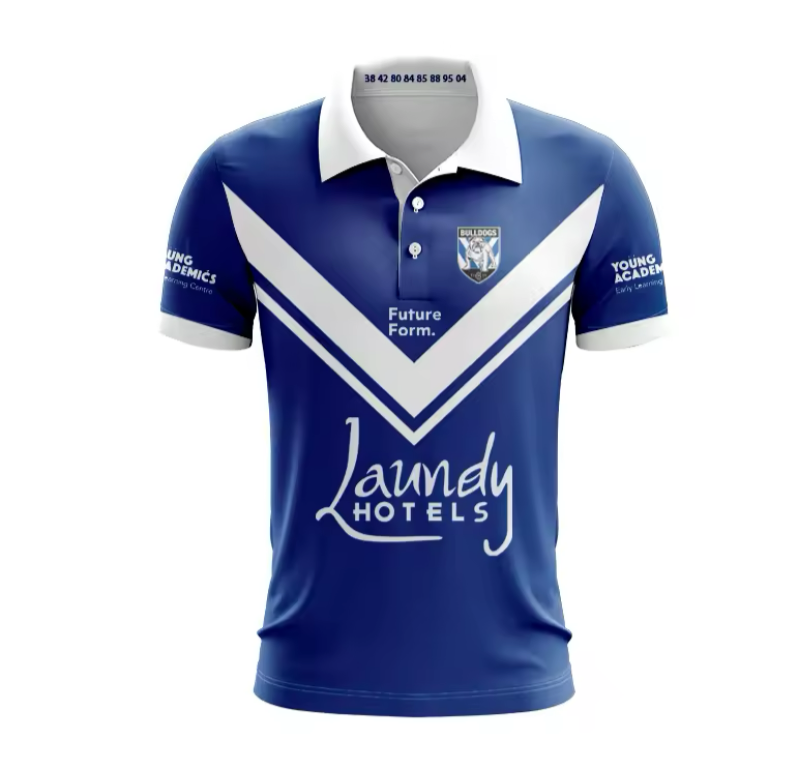 2024 Canterbury Bulldogs Adults Polo Jerseys Top Quality