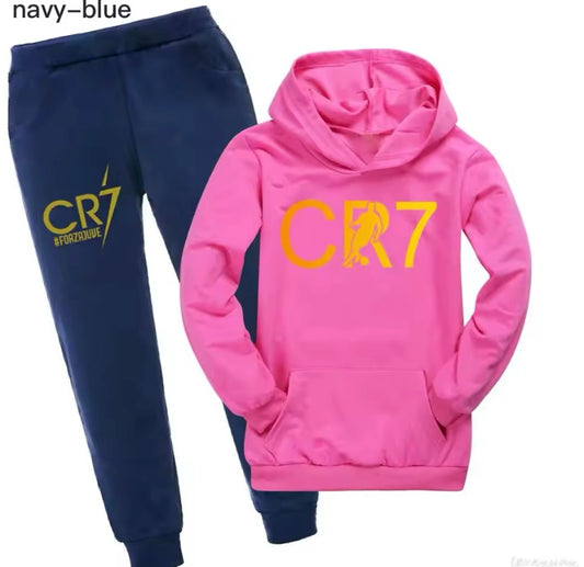 2024 Ronaldo CR7 Kids TrackSuit Sets Top Quality Extras