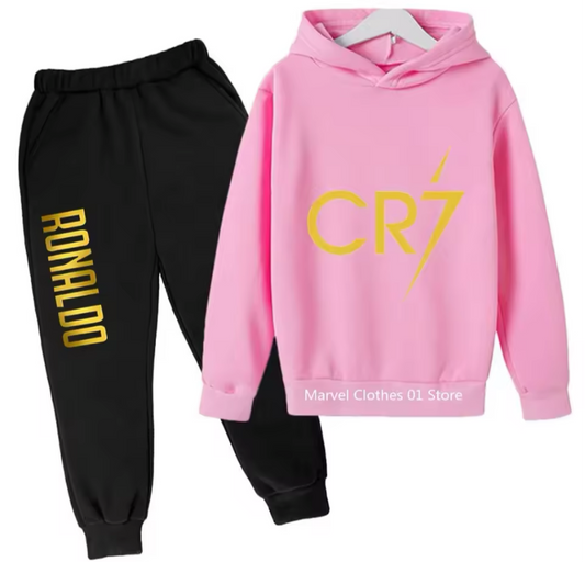 2024 Ronaldo CR7 Kids TrackSuit Sets Top Quality Extras