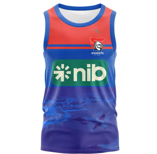 2024 Newcastle Knights Adults Singlets Top Quality