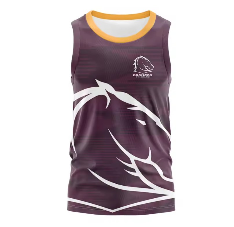 2024 Brisbane Broncos Adults Singlets Top Quality