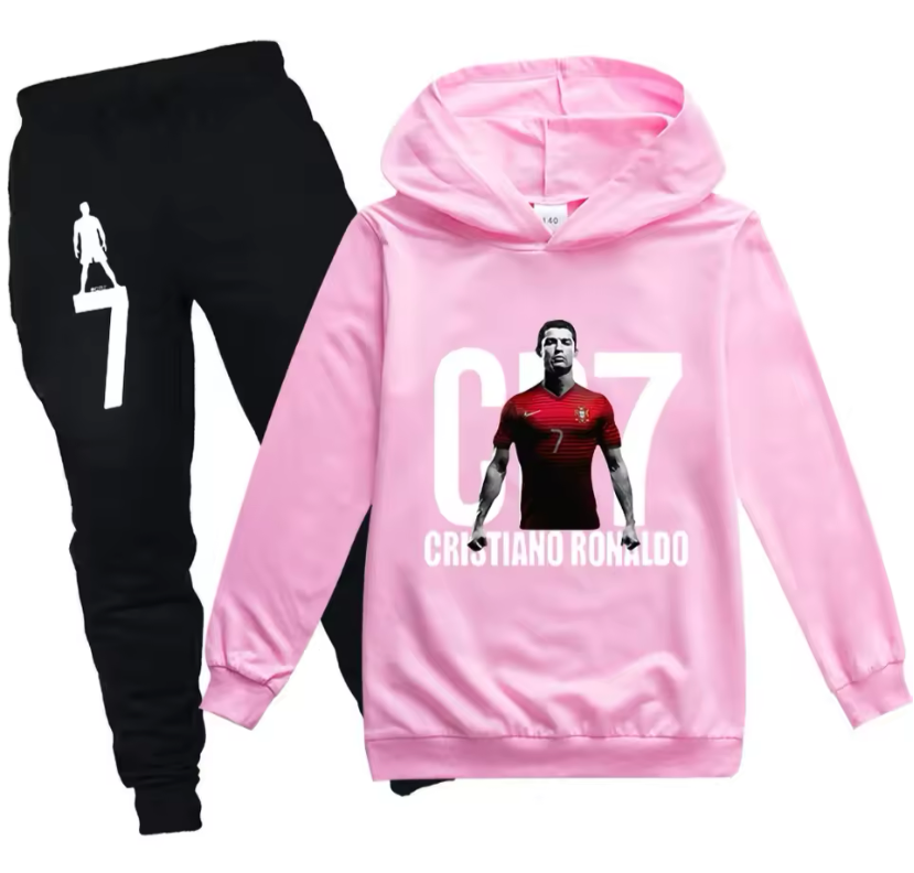 2024 Ronaldo CR7 Kids TrackSuit Sets Top Quality Extras