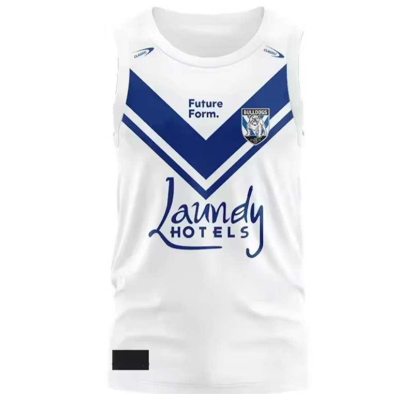 2024 Canterbury Bulldogs Adults Singlet Top Quality