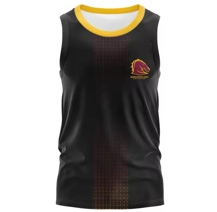 2024 Brisbane Broncos Adults Singlets Top Quality Extras