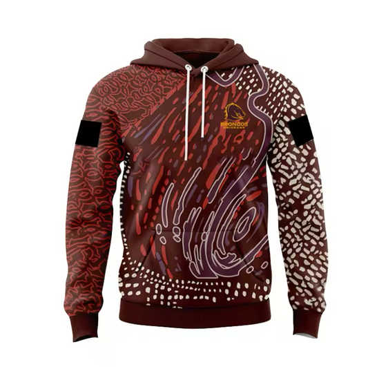 2024 Brisbane Broncos Indigenous Adult Jumpers Top Quality