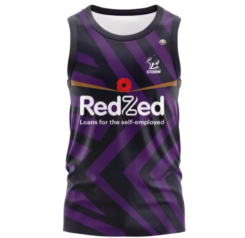 2024 Melbourne Storm Adults Singlets Top Quality