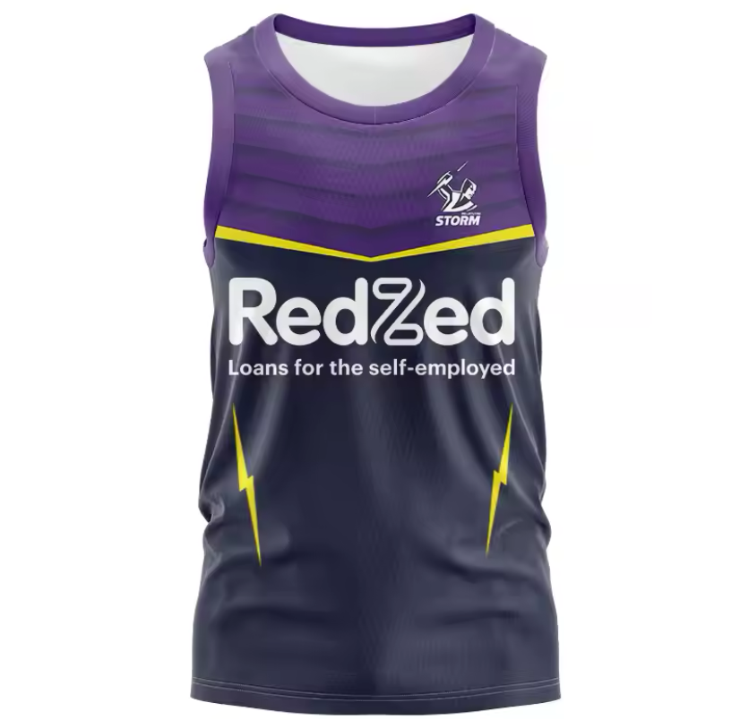 2024 Melbourne Storm Adults Singlets Top Quality