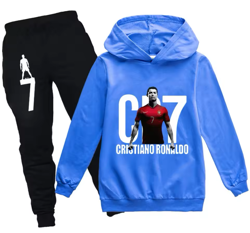 2024 Ronaldo CR7 Kids TrackSuit Sets Top Quality Extras