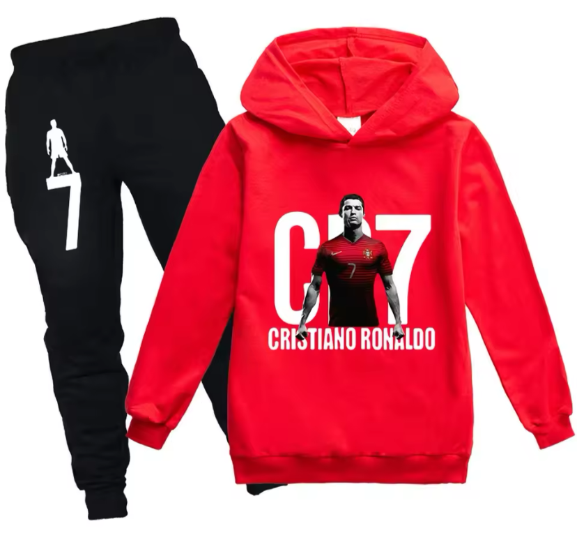 2024 Ronaldo CR7 Kids TrackSuit Sets Top Quality Extras