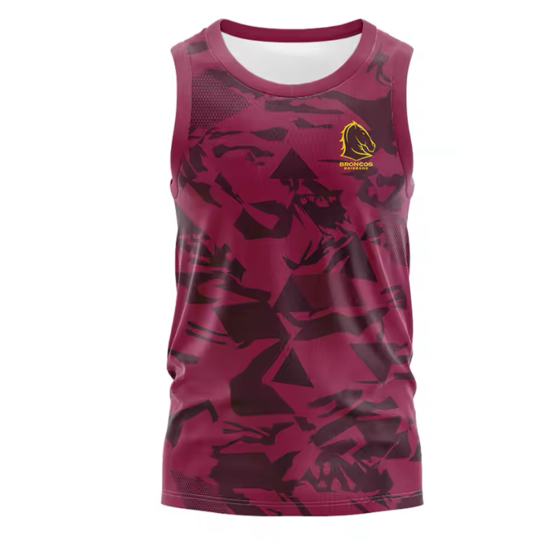 2024 Brisbane Broncos Adults Singlets Top Quality