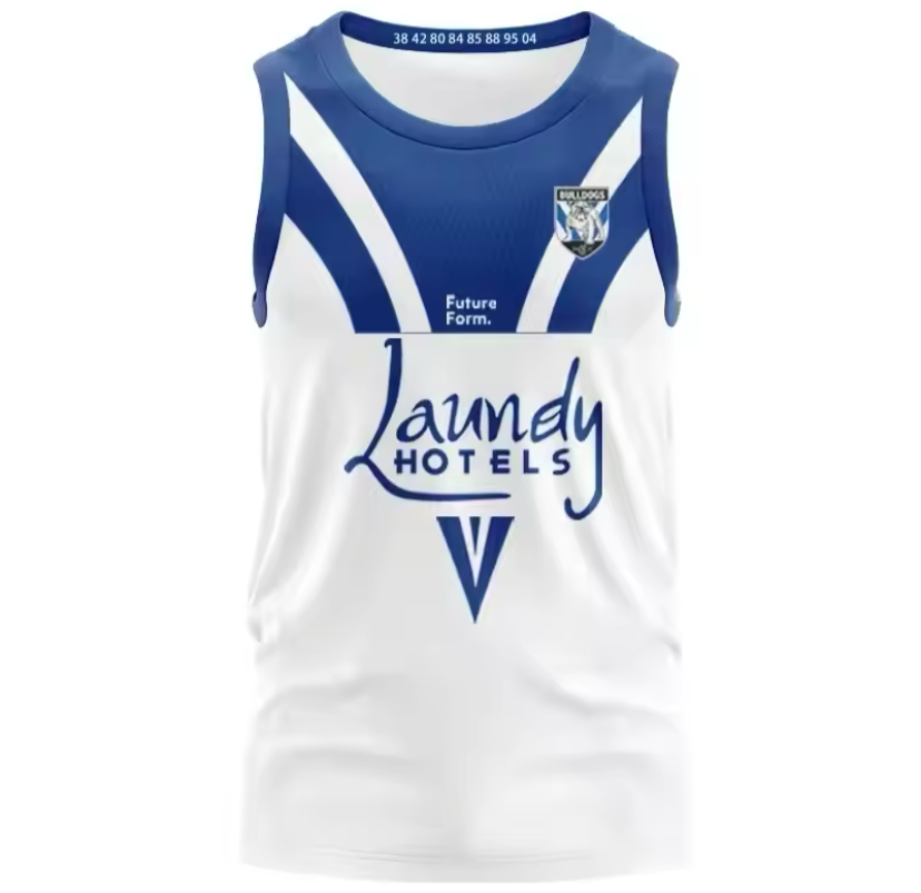 2024 Canterbury Bulldogs Adults Singlet Top Quality