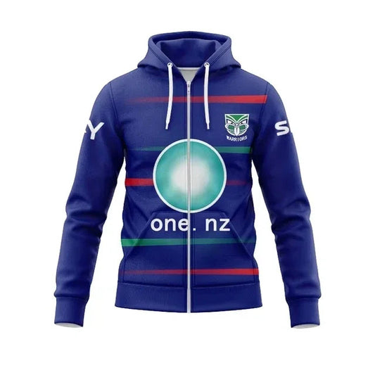 2024 New Zealand Warriors Adults Zipper Jumper Top Quality